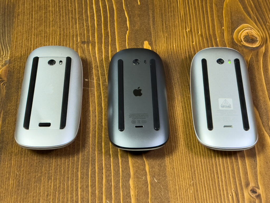 Apple Magic Mouse 初代、ライトニング、USB-C