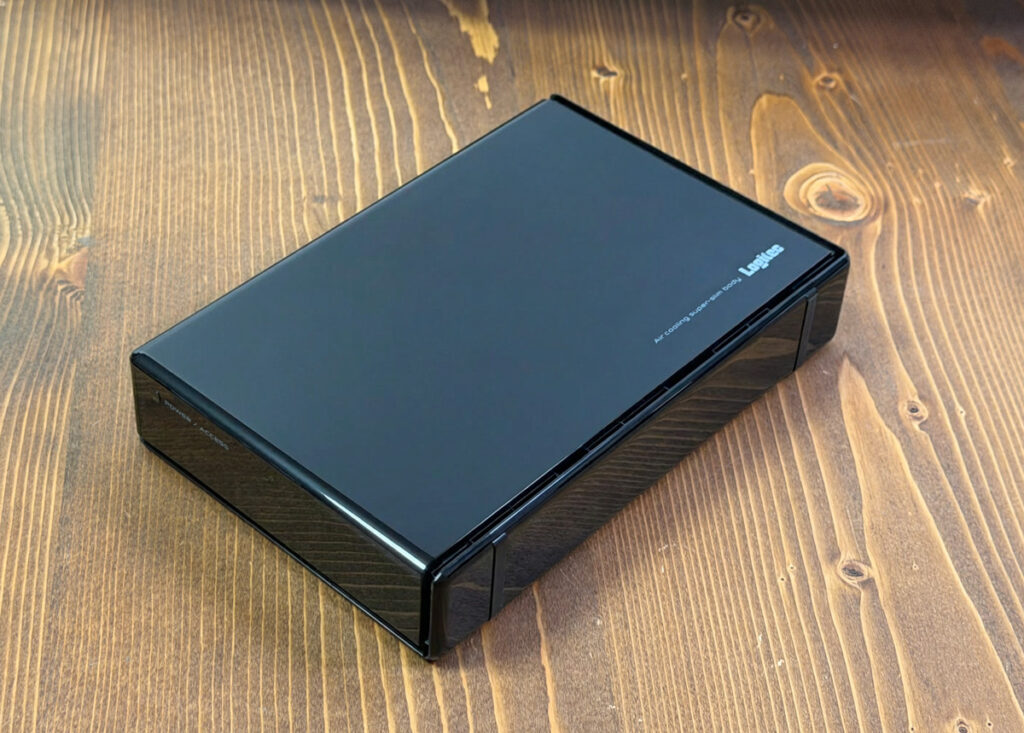 ロジテック HDD 外付け 8TB 国産 省エネ静音 PC / テレビ録画用 4K録画 ハードディスク 大容量 TV 3.5インチ PS4 / PS4 Pro 対応 USB3.1(Gen1) / USB3.0 【LHD-EN80U3WS】